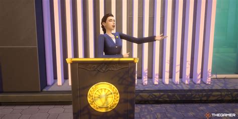 How To Advance The Politician Career In The Sims 4: City Living .